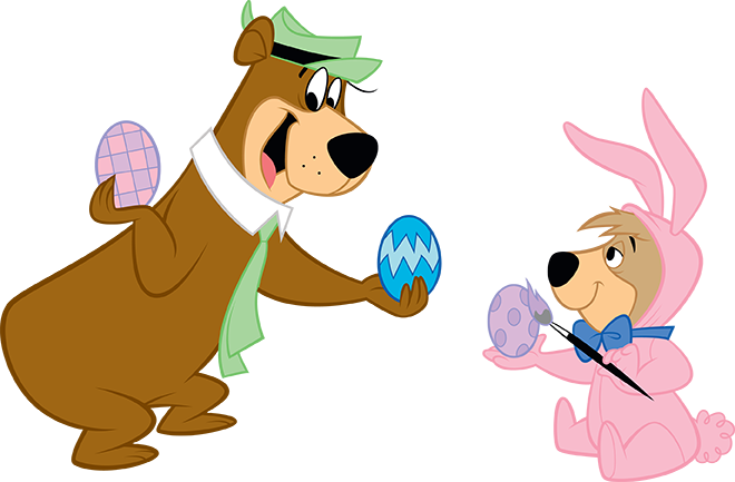 Yogi Bear and Boo Boo Easter